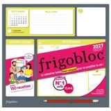 Frigobloc Hebdomadaire 2027 : Calendrier organiseur familial (de sept. 2026 à déc. 2027)