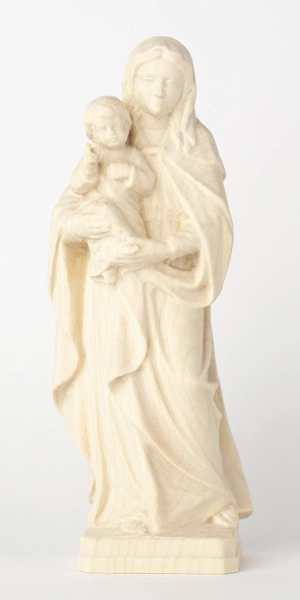 Statue Notre Dame de l’Espérance en bois naturel - DOLFI