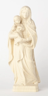 Statue Notre Dame de l’Espérance en bois naturel - DOLFI