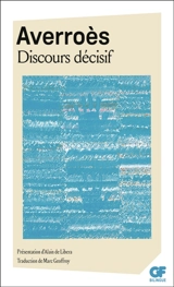 Discours décisif - Averroès