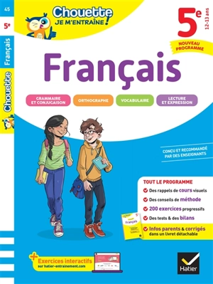 Français 5e : nouveau programme - Thierry Marquetty