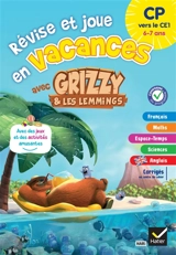 Cahier de vacances Grizzy et les lemmings : CP vers le CE1 - Aurore Meyer