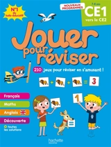 Jouer pour réviser, du CE1 au CE2, 7-8 ans : 210 jeux pour réviser en s'amusant ! - Michèle Lecreux