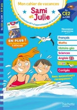 Sami et Julie : mon cahier de vacances, du CE2 au CM1 - Stéphanie Neumayer