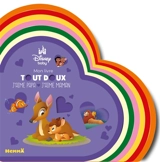 Disney baby : mon livre tout doux : j'aime papa, j'aime maman - Walt Disney company