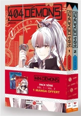 404 démons : pack série : vol. 1 + vol. 2, 1 manga offert - Mochi