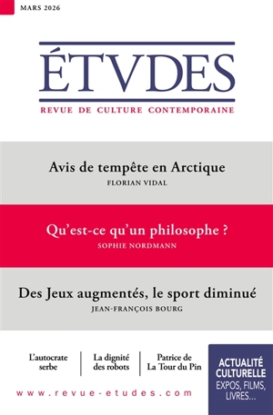 Etudes, n° 4335
