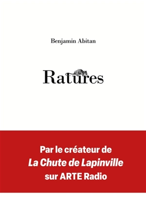 Ratures - Benjamin Abitan