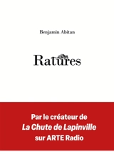 Ratures - Benjamin Abitan