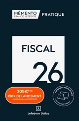 Mémento fiscal 2026 - Editions Francis Lefebvre