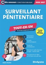 Surveillant pénitentiaire : tout-en-un, cat. B : 2026-2027 - Marc Dalens