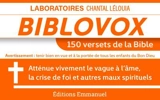 Biblovox : 150 versets de la Bible