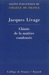 Chaire de chimie de la matière condensée - Jacques Livage