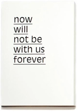 Maurice Van ES Now Will Not Be With Us Forever - Maurice van Es