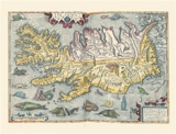 Islandia. Islandia - Abraham Ortelius