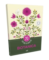 Botanica : 20 cartes à colorier