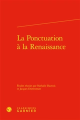 La ponctuation à la Renaissance