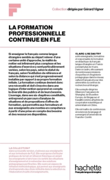 La formation continue professionnelle en FLE - Claire-Lise Dautry