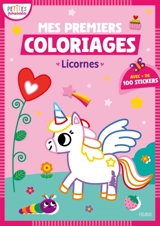 Licornes : mes premiers coloriages - Isabelle Jacqué