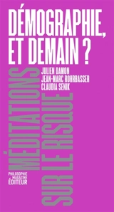 Démographie, et demain ? - Claudia Senik