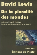 De la pluralité des mondes - David Kellogg Lewis