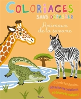 Animaux de la savane : colorie les dessins, détache tes créations, et décore la maison ! - Laura Tavazzi