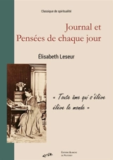 Journal et Pensées de chaque jour - Elisabeth Leseur
