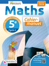 Cahier-manuel iParcours maths 5e (édition 2026) - HACHE Katia et Sébas
