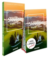 Slovénie, Trieste, Istrie : guide et carte laminée