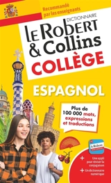 Le Robert & Collins collège espagnol : dictionnaire français-espagnol, espagnol-français