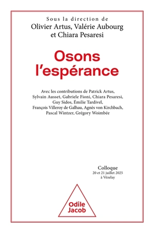 Osons l'espérance