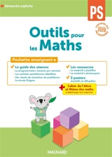 Outils pour les maths PS : pochette enseignant : guide pédagogique + posters + fiches ressources - Fabienne Clot