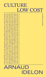 Culture low cost - Arnaud Idelon