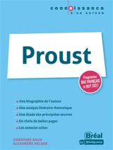 Proust : programme bac français et HLP 2027 - Dorothée Baud-Butigieg
