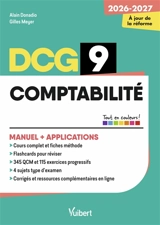 DCG 9, comptabilité : manuel + applications : 2026-2027 - Alain Donadio