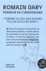 Romain Gary, penseur de l'imaginaire : "tordre le cou aux choses telles qu'elles sont" - Jean-Guy Talamoni