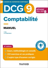 DCG 9, comptabilité : manuel : réforme 2026 - Charlotte Disle