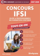Concours IFSI, AS-AP & professionnels en formation continue : tout-en-un : 2027-2028 - Badia Jabrane