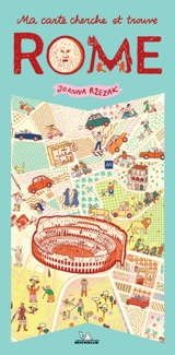 Ma carte cherche et trouve Rome - Joanna Rzezak
