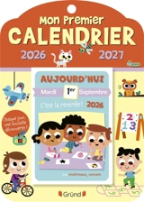 Mon premier calendrier 2026-2027 - Maîtresse Manon