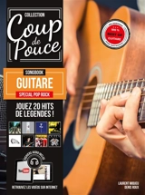Méthode Coup de pouce Songbook guitare : Spécial pop et rock - Denis Roux