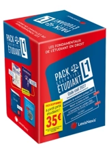 Les fondamentaux de l'étudiant en droit : pack essentiel étudiant L1 : 2027