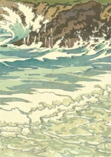 La mer : études de vagues : carnet - Henri Rivière