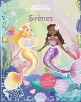 Mes 500 autocollants créatifs : Sirènes