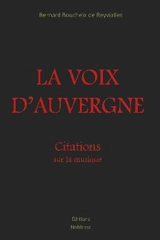 La voix d'Auvergne : citations sur la musique - Bernard Boucheix