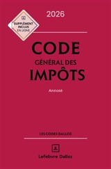 Code général des impôts 2026 : annoté