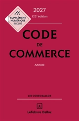 Code de commerce 2027, annoté