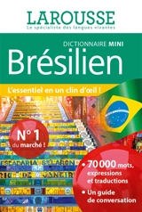 Brésilien : dictionnaire mini : français-brésilien, brésilien-français