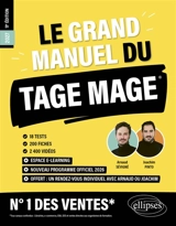 Le grand manuel du Tage Mage : nouveau programme officiel 2026 : 18 tests, 200 fiches, 2.400 vidéos - Joachim Pinto