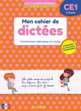 Mon cahier de dictées CE1 - Marie-Christine Olivier